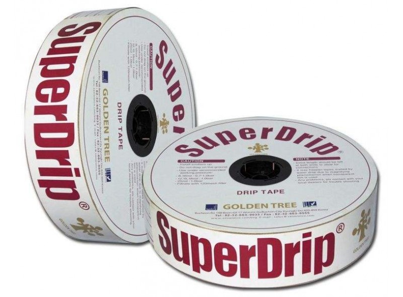 Крапельна стрічка SuperDrip 8mil 30см 3,3 л/год 1000м Крапельна стрічка SuperDrip 8mil 30см 3,3 л/год 1000м